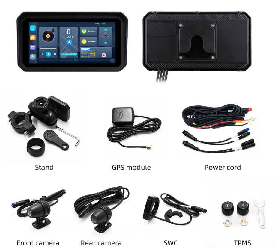 M23+DVR+TPMS+SW product view